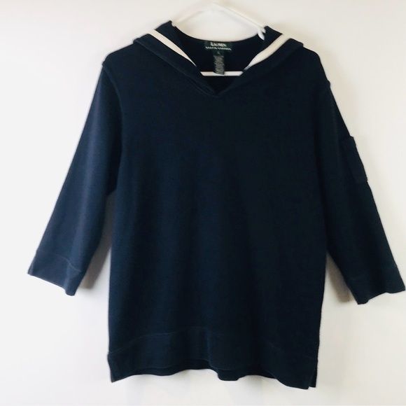 Vintage LAUREN RALPH LAUREN Sailor Navy Sweater - RARE - Picture 1 of 6